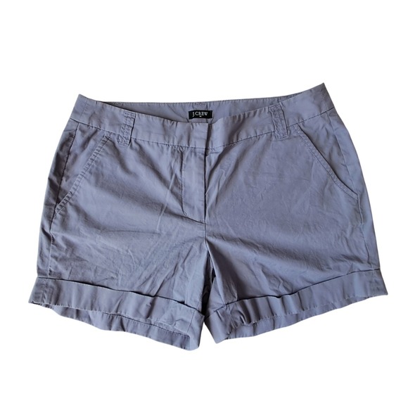 J. Crew Pants - J. Crew Women's Shorts Gray Size 2 Cuffed Casual Chino Shorts